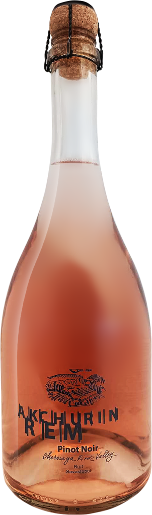 Вино игристое Розовое Брют Rem Akchurin Pinot Noir Brut 0,75 л фото