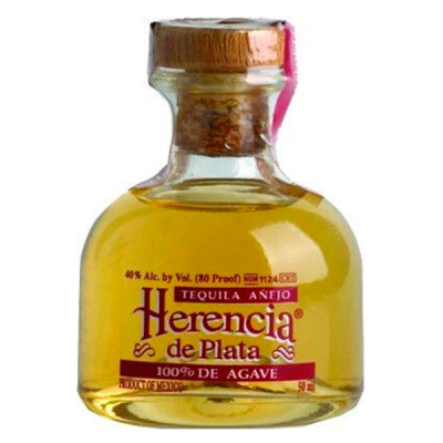 Текила Herencia de Plata Anejo 0,05 л фото