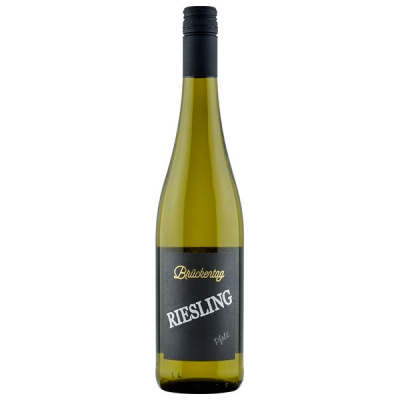 Вино Брюкентаг Рислинг Пфальц 2021 белое полусухое 12% 0,75 л фото