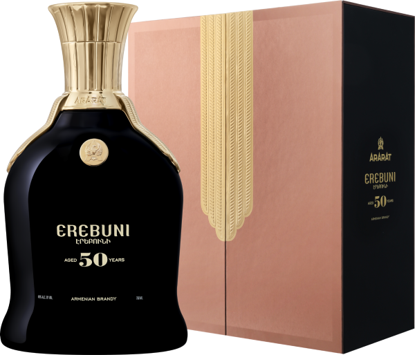 Бренди Ararat Erebuni 50 yo in gift box 0,75 л фото