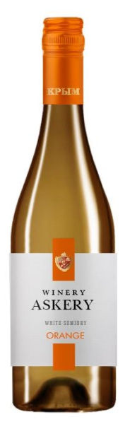 Вино Оранжевое Полусухое Winery Askery Orange 2023 0,75 л фото