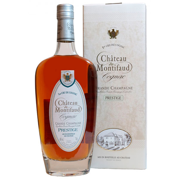 Коньяк Chateau de Montifaud Prestige Grande Champagne in gift box 0,7 л фото