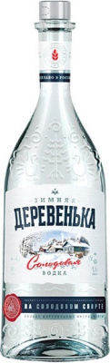 Водка Zimnyaya derevenka 1 л фото