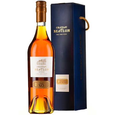 Коньяк Chateau de Beaulon Grande ХО 20 Ans in gift box 0,7 л фото