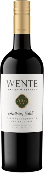 Вино Красное Сухое Wente Southern Hills Cabernet Sauvignon Central Coast 2022 0,75 л фото