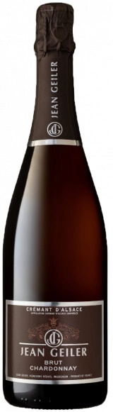Вино игристое Белое Брют Jean Geiler Brut Chardonnay Cremant d'Alsace 0,75 л фото