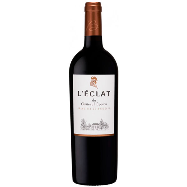 Вино Красное Сухое l'Eclat du Сhateau l'Eperon Bordeaux 2018 0,75 л фото