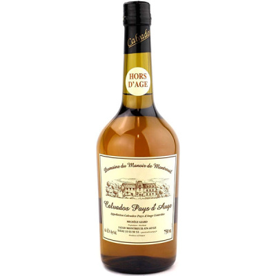 Кальвадос Домен дю Мануар де Монтрей Кальвадос Пэи д'Ож Ор д'Аж 42% 0,7 л фото