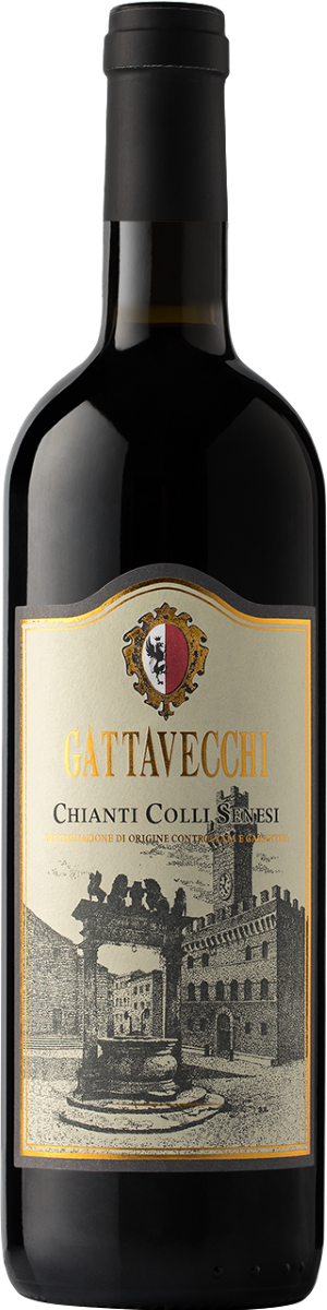 Вино Красное Сухое Gattavecchi Chianti Colli Senesi 2024 0,75 л фото
