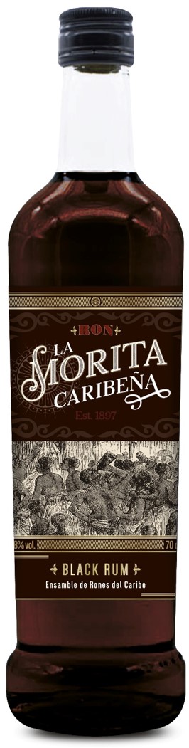 Ром La Morita Caribena Black 0,7 л фото