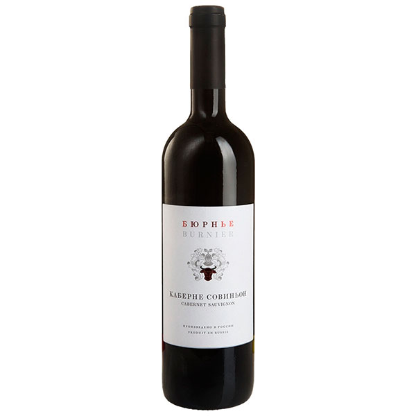 Вино Красное Сухое Burnier Cabernet Sauvignon 2016 0,75 л фото