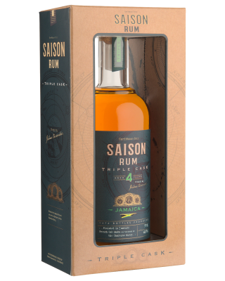 Ром Saison Triple Cask Jamaica 4 Y.O. in gift box 0,7 л фото