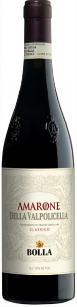 Вино Красное Сухое Bolla Amarone Della Valpolicella Classico 2018 0,75 л фото
