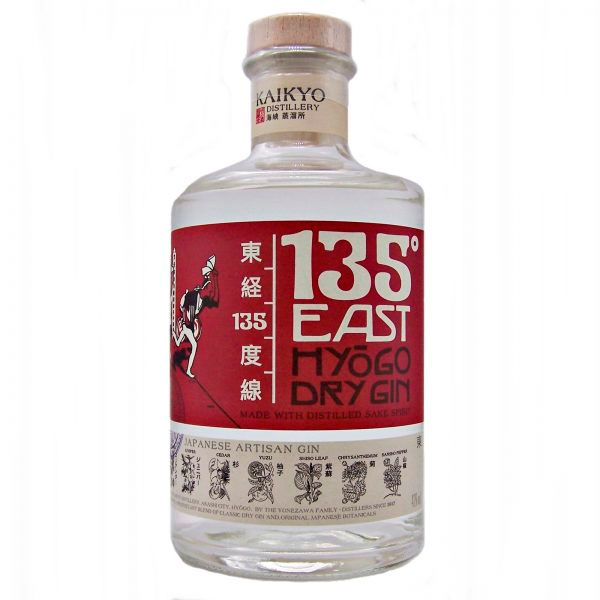Джин 135 East Hyogo Dry Gin 0,7 л фото