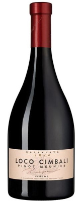 Вино Красное Сухое Loco Cimbali Pinot Meunier Cuvee №2 Sevastopol 2024 0,75 л фото