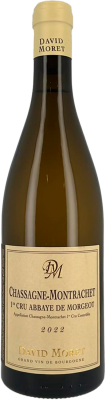 Вино Белое Сухое David Moret Chassagne-Montrachet 1er Cru Abbaye de Morgeot 2022 0,75 л фото