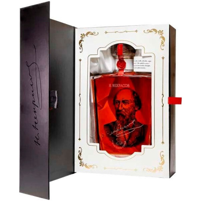 Коньяк N. Nekrasov 25 Years Old in gift box 0,7 л фото