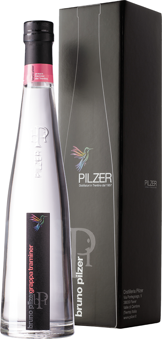 Граппа Pilzer Traminer in gift box 0,5 л фото