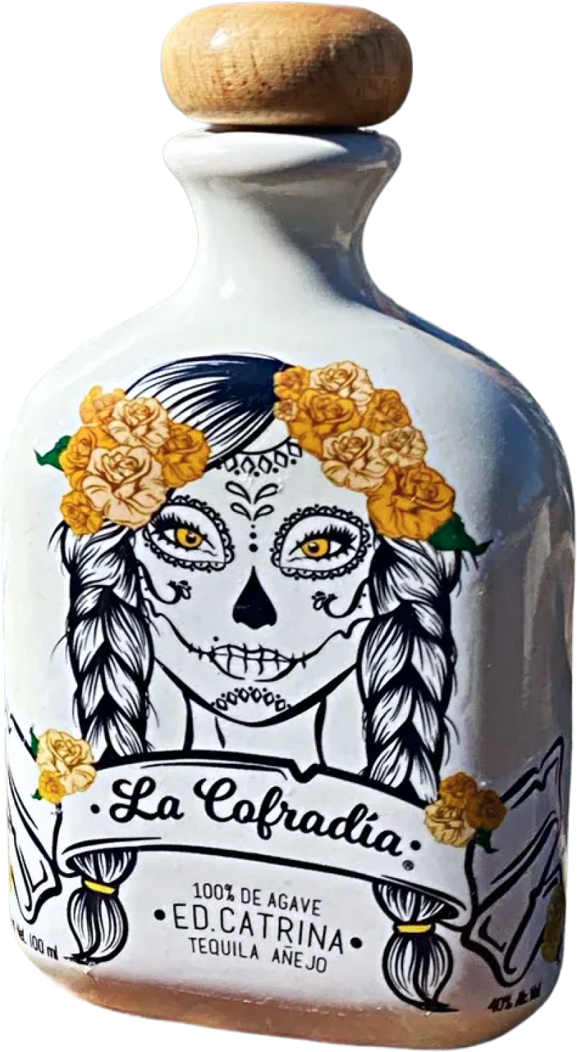 Текила La Cofradia Catrina Anejo 0,1 л фото