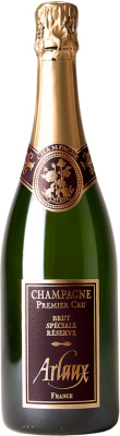 Вино игристое Белое Брют Arlaux Brut Speciale Reserve Premier Cru Champagne in gift box 0,75 л фото