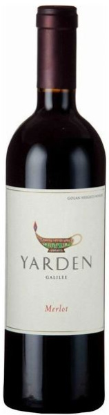 Вино Красное Сухое Golan Heights Yarden Merlot Galilee 2020 0,75 л фото