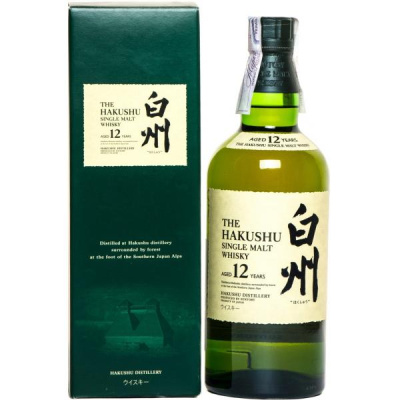 Виски Suntory Hakushu 12 years Single Malt in gift box 0,7 л фото