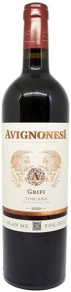 Вино Красное Сухое Avignonesi Grifi Toscana 2020 0,75 л фото