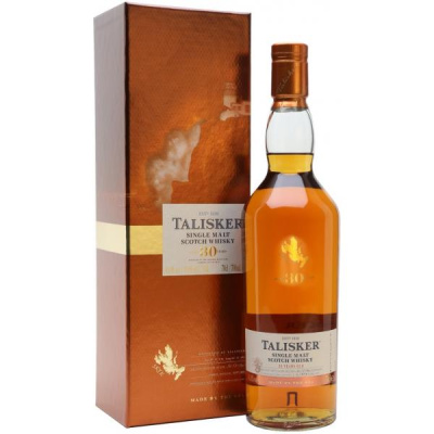 Виски Talisker 30 Years Old Single Malt Skye in gift box 0,7 л фото