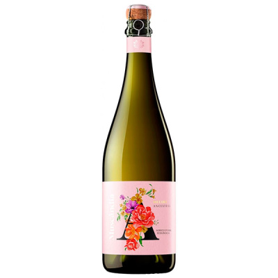 Вино игристое Розовое Экстра Брют Muscandia Deliri Ancestral 0,75 л фото