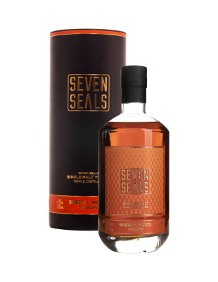 Виски Seven Seals Sherry Wood Finish Single Malt in tube 0,7 л фото