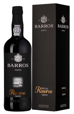 Портвейн Barros Reserve Tawny in gift box 2016 0,75 л фото