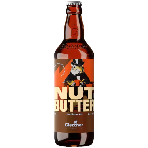 Пиво Тёмное Gletcher Nut Butter 0,5 л фото
