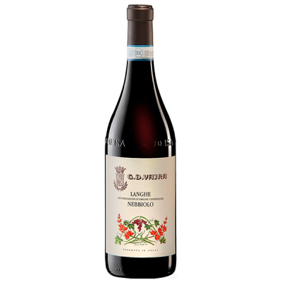 Вино Красное Сухое G.D. Vajra Langhe Nebbiolo 2021 0,75 л фото