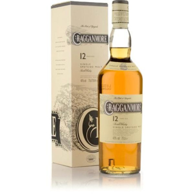 Виски Cragganmore 12 Years Old Single Malt Speyside in gift box 0,75 л фото