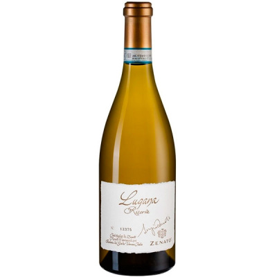 Вино Белое Полусухое Zenato Sergio Zenato Lugana Riserva 2021 0,75 л фото