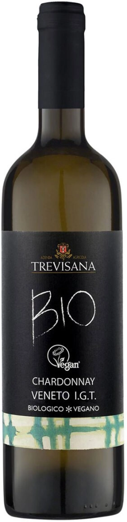 Вино Белое Сухое Trevisana Chardonnay Veneto Bio Vegan 2020 0,75 л фото