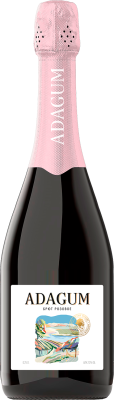 Вино игристое Розовое Брют Adagum Brut Rose 2024 0,75 л фото