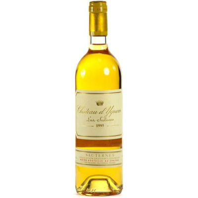 Вино Белое Сладкое Chateau d'Yquem Sauternes 1-er Grand Cru Superieur 1995 0,75 л Вино Белое Сладкое Chateau d'Yquem Sauternes 1-er Grand Cru Superieur 1995 0,75 л фото