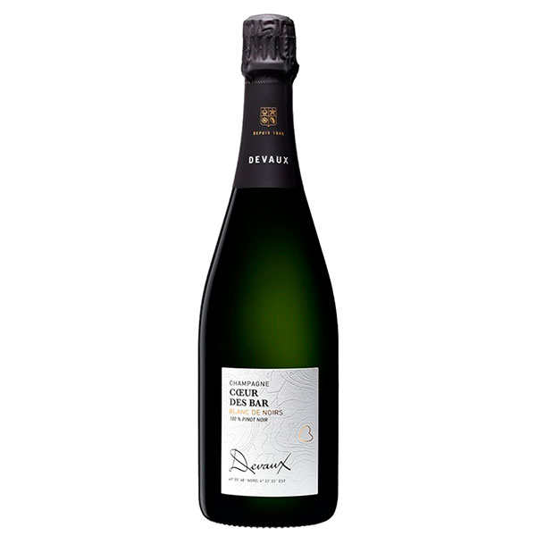 Вино игристое Белое Брют Devaux Coeur des Bar Blanc de Noirs Brut Champagne 0,75 л фото
