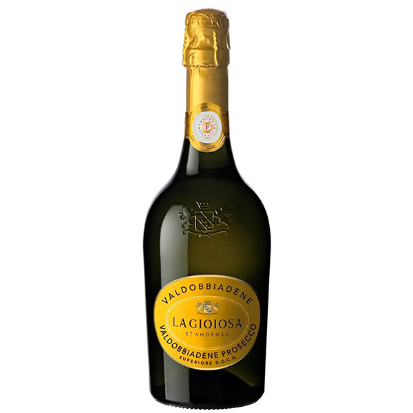 Вино игристое Белое Сухое La Gioiosa Valdobbiadene Prosecco Superiore Extra Dry 0,75 л фото