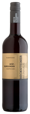 Вино Красное Полусухое Becksteiner Spatburgunder 2022 0,75 л фото