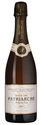 Вино игристое Патриарш Креман де Бургонь Брют 2023 Белое Брют 12% 0,75 л фото