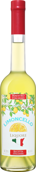 Ликер Маэстро Итальяно Лимончелло 25% 0,5 л фото