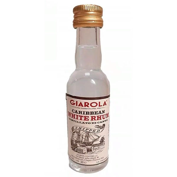 Ром Giarola Caribbean White Rhum 0,03 л фото