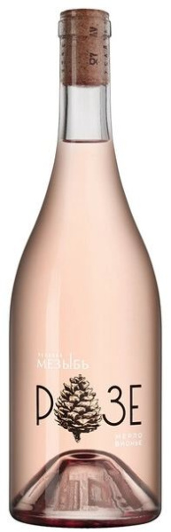 Вино Розовое Сухое Usadba Mezyb Cone Merlot Viognier Kuban Gelendzhik 2023 0,75 л фото