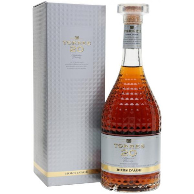 Бренди Torres 20 Hors d'Age in gift box 0,7 л фото