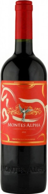 Вино Красное Сухое Montes Alpha Cabernet Sauvignon Year of Horse special edition 2022 0,75 л фото