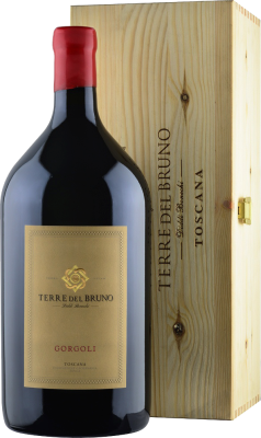 Вино Красное Сухое Terre del Bruno Gorgoli Toscana 2021 3 л фото