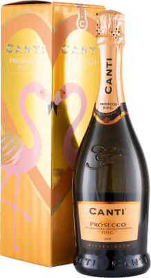 Вино игристое Canti Prosecco in gift box 2022 0,75 л фото