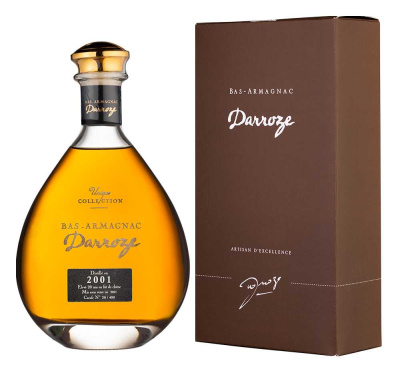 Арманьяк Дарроз Уник Коллексьон Ба-Арманьяк в дер. кор. 1986 45% 0,7 л фото